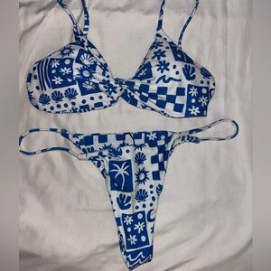 Blue Volcom Set